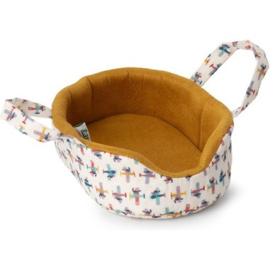 Jules le chien et son panier - Jouet en tissu - Lilliputiens