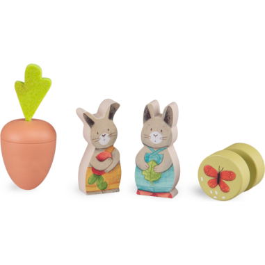 Jardin multi-activités - Trois petits lapins - Moulin Roty