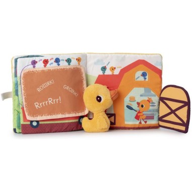 Livre d'activités Gaspard à la ferme - Livre d'éveil - Lilliputiens