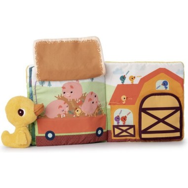 Livre d'activités Gaspard à la ferme - Livre d'éveil - Lilliputiens