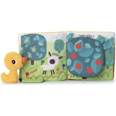 Livre d'activités Gaspard à la ferme - Livre d'éveil - Lilliputiens