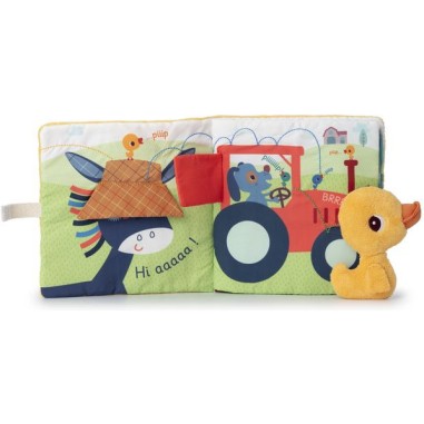 Livre d'activités Gaspard à la ferme - Livre d'éveil - Lilliputiens