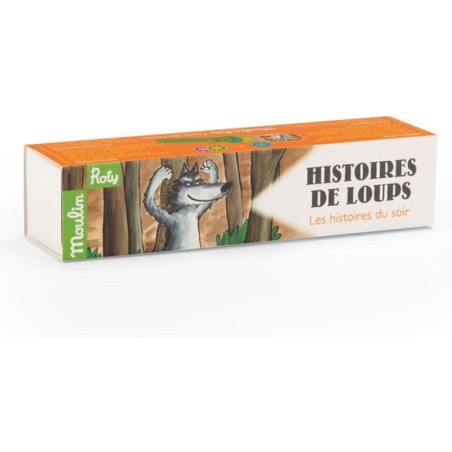 Lampe à histoires Loup Ecole des loisirs - Moulin Roty
