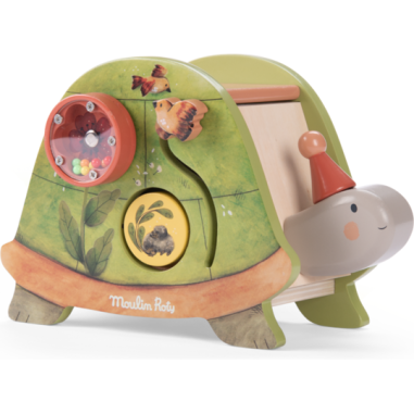Tortue d'activités - Trois petits lapins - Moulin Roty