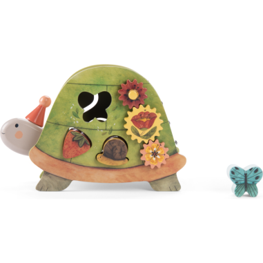 Tortue d'activités - Trois petits lapins - Moulin Roty