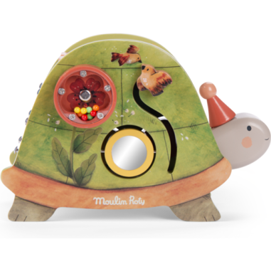 Tortue d'activités - Trois petits lapins - Moulin Roty