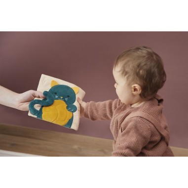 Cartes d'éveil sensoriel pour bébé - Cartes visuelles en tissu, - Kaloo
