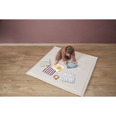 Cartes d'éveil sensoriel pour bébé - Cartes visuelles en tissu, - Kaloo