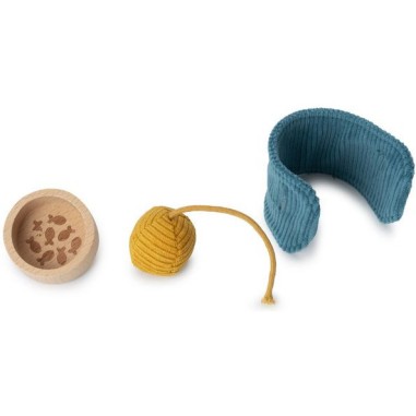 Peluche sonore chat et accessoires, pour bébé dès 12 mois - J'explore - 12 à 24 mois - Lilliputiens