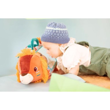 Triangle multiactivités Jack le lion, pour bébé 6 mois - Je découvre - 0 à 12 mois - Lilliputiens
