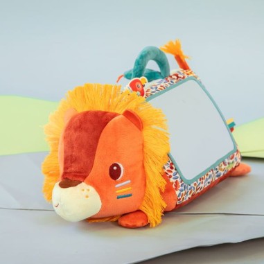 Triangle multiactivités Jack le lion, pour bébé 6 mois - Je découvre - 0 à 12 mois - Lilliputiens