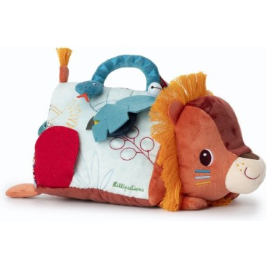 Triangle multiactivités Jack le lion, pour bébé 6 mois - Je découvre - 0 à 12 mois - Lilliputiens