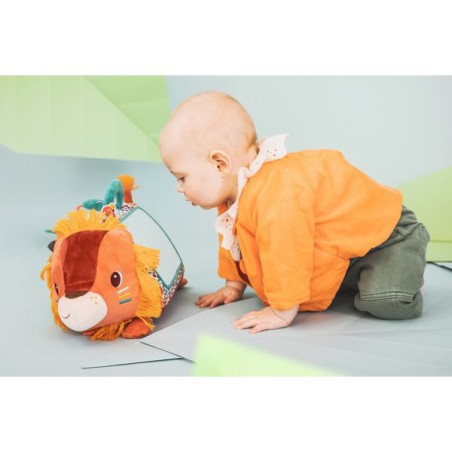 Triangle multiactivités Jack le lion, pour bébé 6 mois - Je découvre - 0 à 12 mois - Lilliputiens