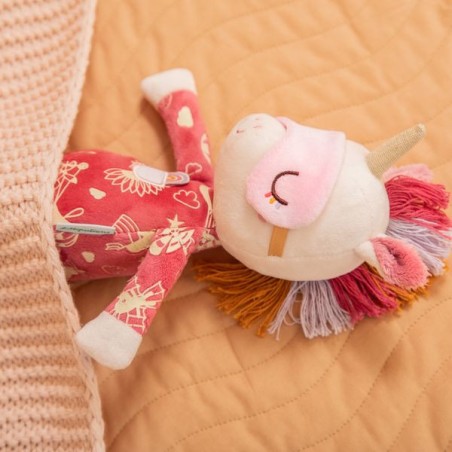 Peluche phosphorescente pour bébé - Lena amie de la nuit - Je découvre - 0 à 12 mois - Lilliputiens