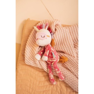 Peluche phosphorescente pour bébé - Lena amie de la nuit - Je découvre - 0 à 12 mois - Lilliputiens