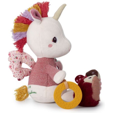 Peluche d'activités bébé 9 mois - Lena multiactivités - Je découvre - 0 à 12 mois - Lilliputiens