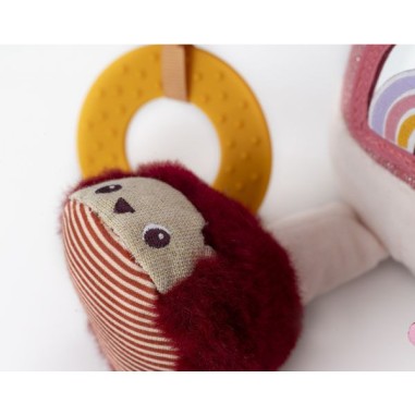 Peluche d'activités bébé 9 mois - Lena multiactivités - Je découvre - 0 à 12 mois - Lilliputiens