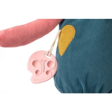 Grande peluche rose Jeanne le chat pour bébé, 87 cm - Je découvre - 0 à 12 mois - Lilliputiens