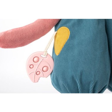 Grande peluche rose Jeanne le chat pour bébé, 87 cm - Je découvre - 0 à 12 mois - Lilliputiens