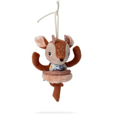Hochet vibrant rose Stella le faon, pour bébé 6 mois - Je découvre - 0 à 12 mois - Lilliputiens