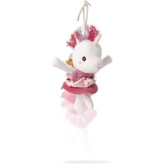 Hochet vibrant rose Lena la licorne, pour bébé 6 mois - Je découvre - 0 à 12 mois - Lilliputiens 2