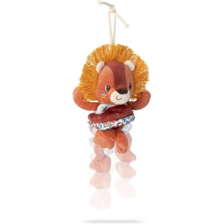 Hochet vibrant orange Jack le lion, pour bébé 6 mois - Je découvre - 0 à 12 mois - Lilliputiens