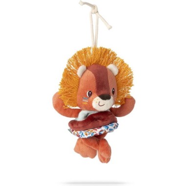 Hochet vibrant orange Jack le lion, pour bébé 6 mois - Je découvre - 0 à 12 mois - Lilliputiens