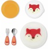 Set vaisselle pour repas métallique - Renard - Skip Hop