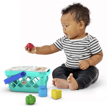 Panier trieur de formes Magic Touch Bois et multicolor - Hape - Baby Einstein