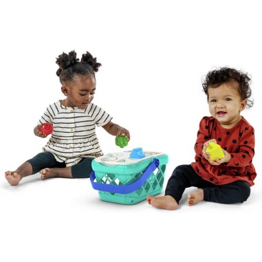 Panier trieur de formes Magic Touch Bois et multicolor - Hape - Baby Einstein
