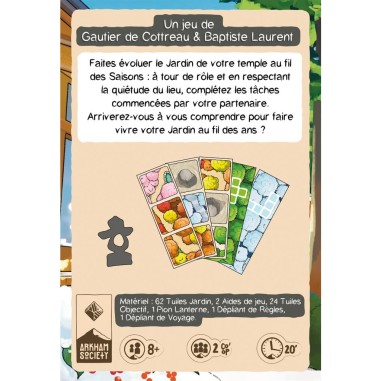 Niwashi - Jeu de Société Coopératif - Arkham Society