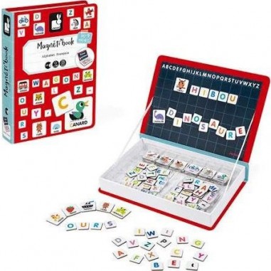 Magnetibook Alphabet Français - Apprendre l'alphabet - Janod
