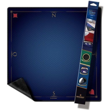 Tapis Cartes Prestige Bleu - Format Tarot 60X60 Cm - Wogamat