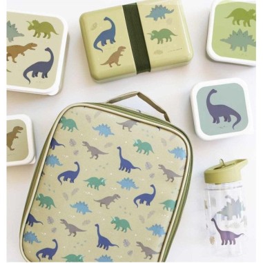 4 boites à goûter Dinosaures - Lunch box - A Little Lovely Company