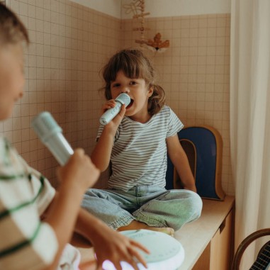 Kidykaraoke - 2 micros pour enfants - Kidywolf