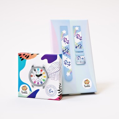 Nombres Licorne - : La montre pédagogique qui apprend l'heure à vos enfants - Twistiti