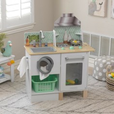 Cuisine enfant en bois et buanderie Whisk & Wash - Kidkraft 2
