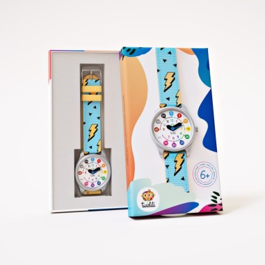 Nombres Thunderstorm - : La montre pédagogique qui apprend l'heure à vos enfants - Twistiti