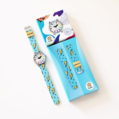 Nombres Thunderstorm - : La montre pédagogique qui apprend l'heure à vos enfants - Twistiti