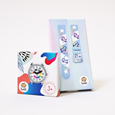 Animaux Licorne - : La montre pédagogique qui apprend l'heure à vos enfants - Twistiti