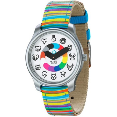 Animaux Original - : La montre pédagogique qui apprend l'heure à vos enfants - Twistiti