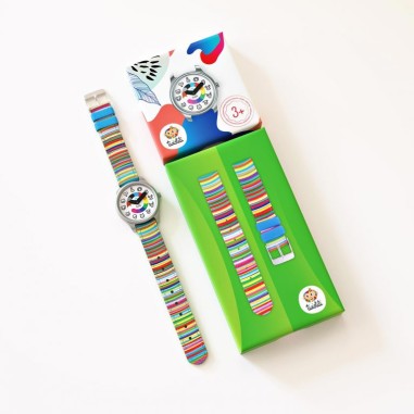 Animaux Original - : La montre pédagogique qui apprend l'heure à vos enfants - Twistiti