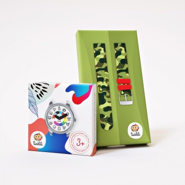 Animaux Jungle - : La montre pédagogique qui apprend l'heure à vos enfants - Twistiti