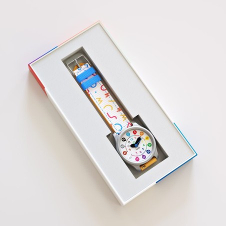 Nombres Outline - : La montre pédagogique qui apprend l'heure à vos enfants - Twistiti