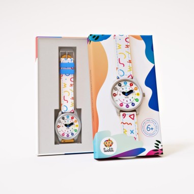 Nombres Outline - : La montre pédagogique qui apprend l'heure à vos enfants - Twistiti