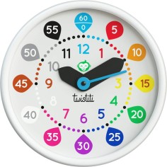 Horloge Nombres - : La montre pédagogique qui apprend l'heure à vos enfants - Twistiti