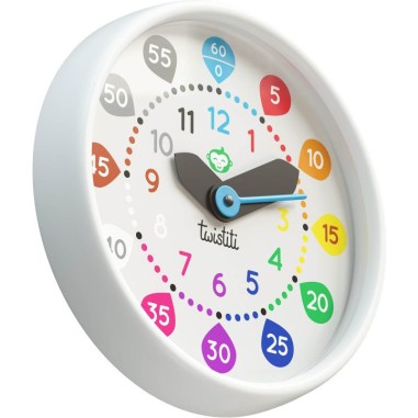 Horloge Nombres - : La montre pédagogique qui apprend l'heure à vos enfants - Twistiti