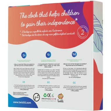 Horloge Animaux - : La montre pédagogique qui apprend l'heure à vos enfants - Twistiti