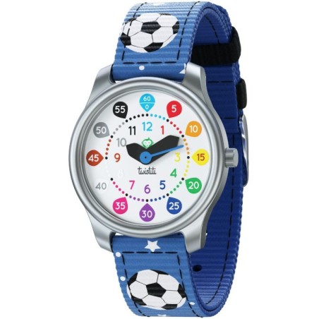 Nombres Football - : La montre pédagogique qui apprend l'heure à vos enfants - Twistiti