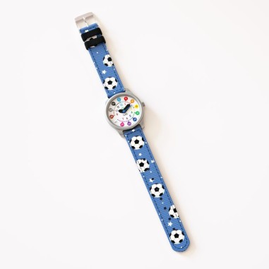 Nombres Football - : La montre pédagogique qui apprend l'heure à vos enfants - Twistiti